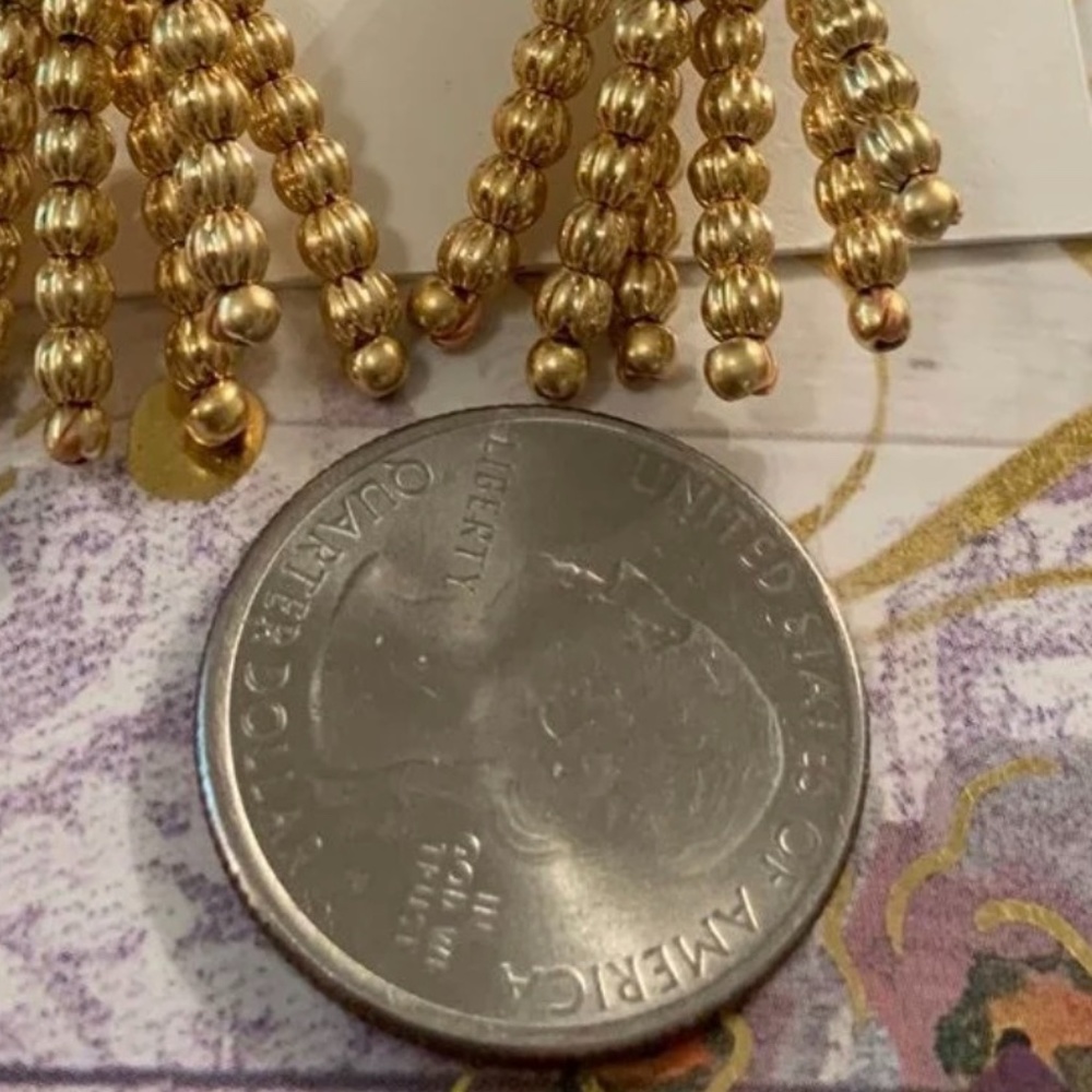 Tory burch smaller tassel earrings - Picture 5 of 7